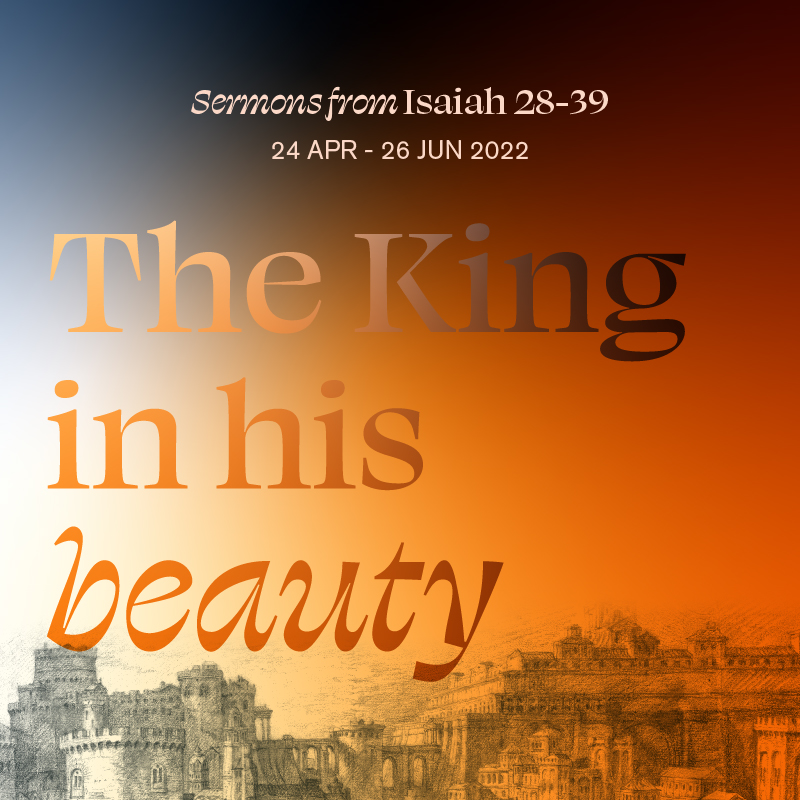 The King in His Beauty Mobile Banner