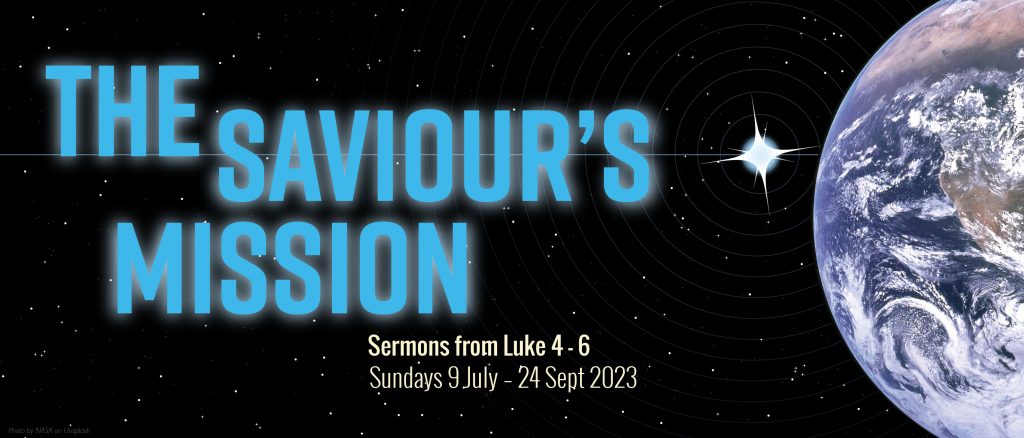 The Saviour's Mission Desktop Banner